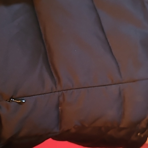 Calvin Klein Black Down Fur Jacket (needs spot cleaning) - Picture 5 of 16